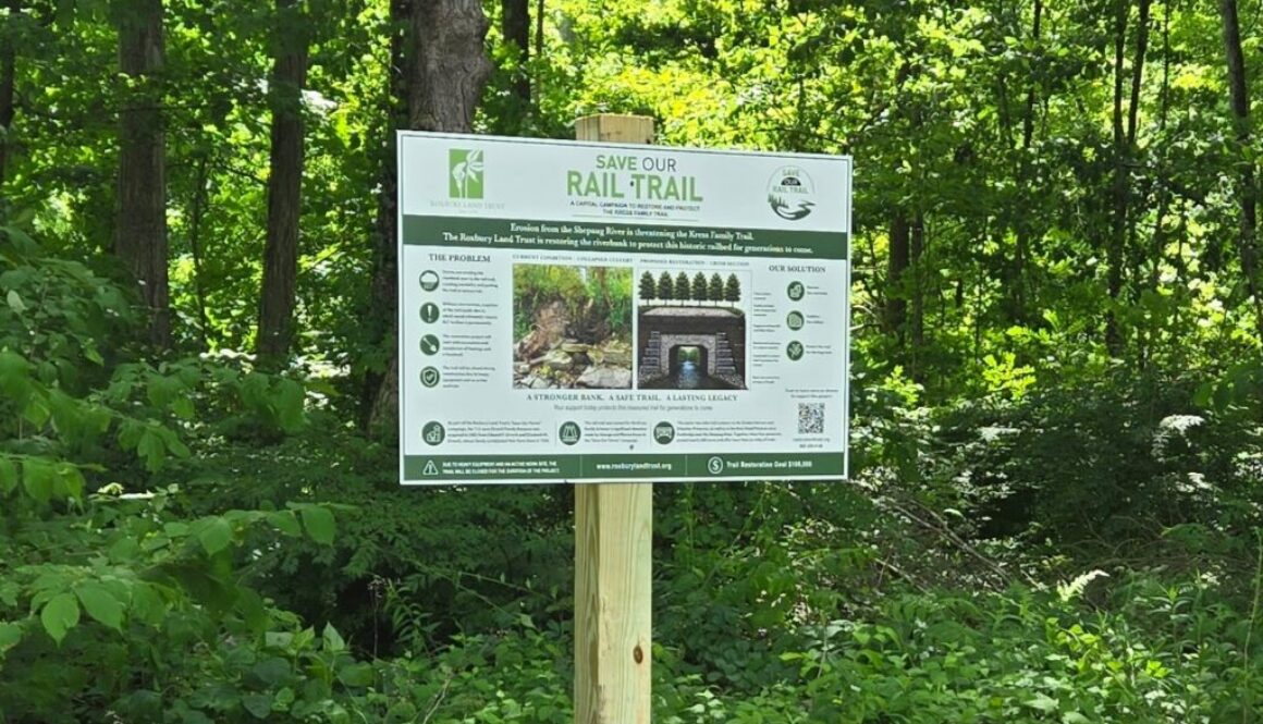 Save Our Rail Trail Sign - Dariel