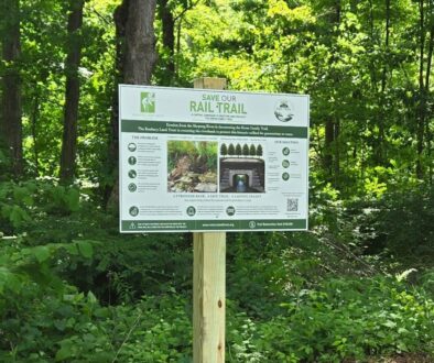 Save Our Rail Trail Sign - Dariel