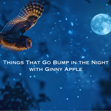 Things That Go Bump in the Night with Ginny Apple July 26th at 800 pm @ RLT Office Rain location at Town Hall (2)